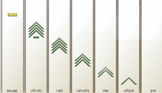 رتبات العسكريه